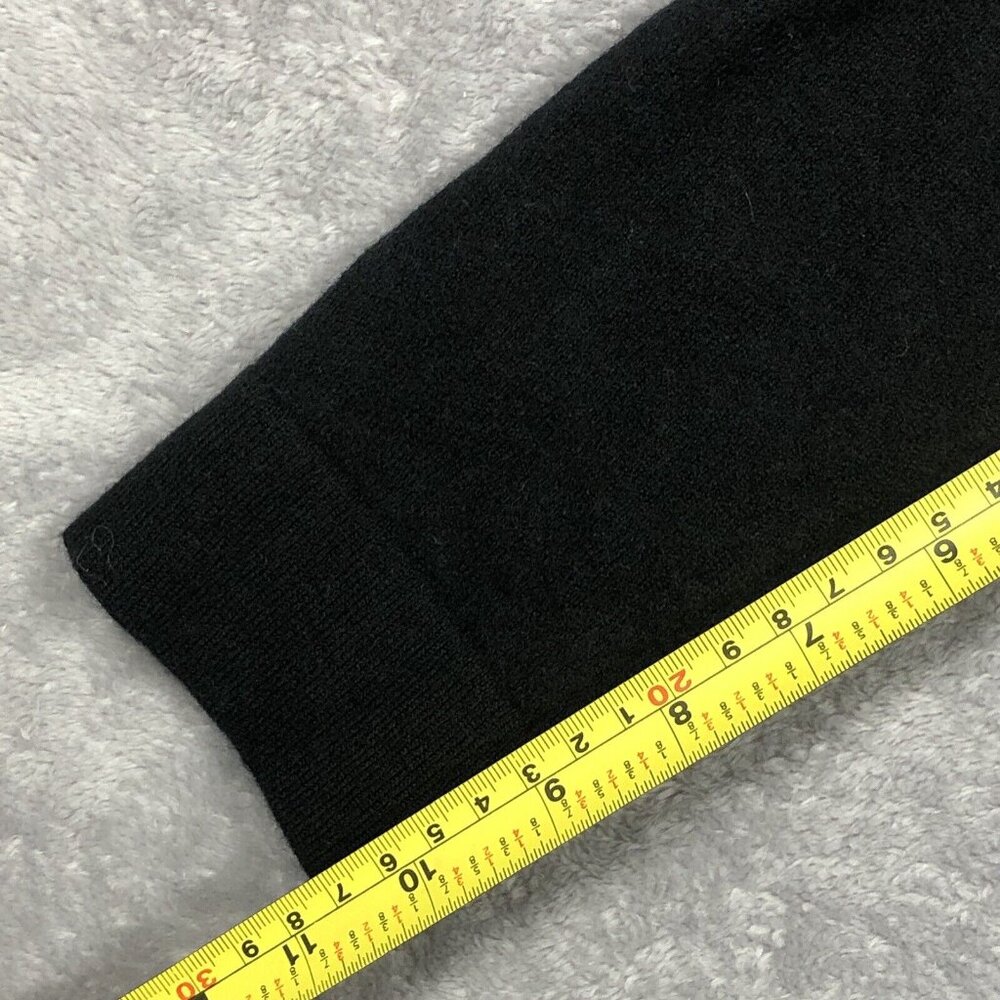 Banana Republic Cardigan Sweater Women Size Small Black Wool Business Casual - Picture 9 of 11